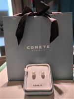 Orecchini Comete Donna in Oro bianco Perla ORP632 - ORP632